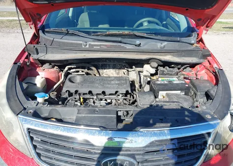 2011 Kia Sportage Lx из США, поврежденный, VIN KNDPB3A26B7029670